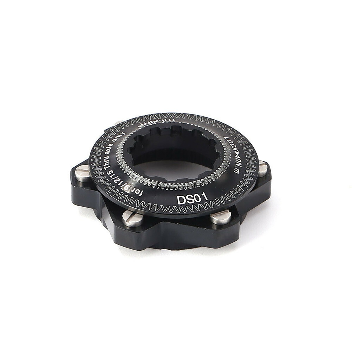 Position ONE ISO Center Lock Disc Adapter (Black) - Position One