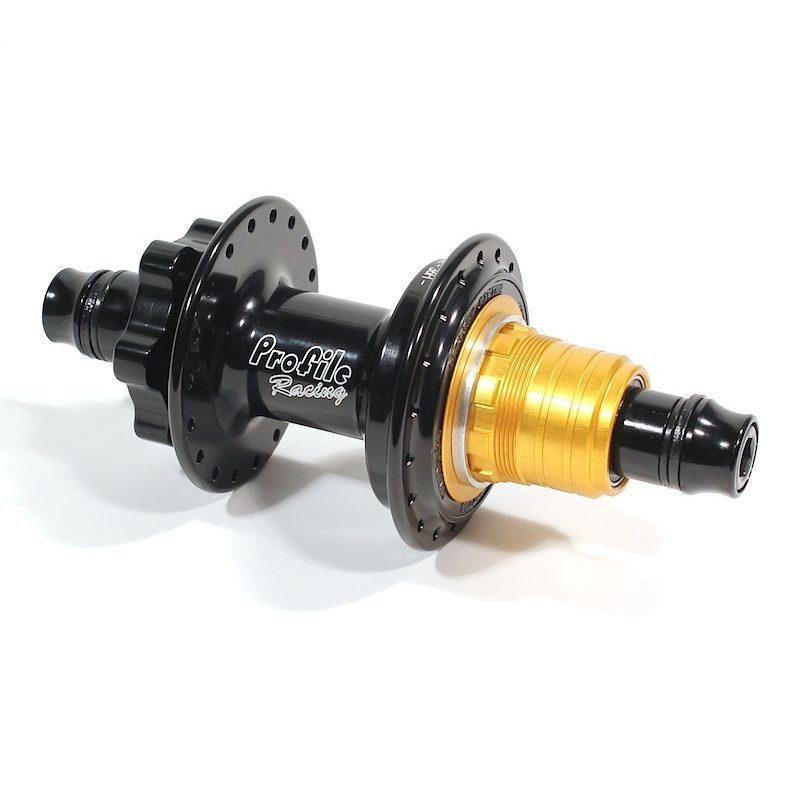 Profile MTB Elite Rear Hub Multi Speed 32H (Black) 135-142mm