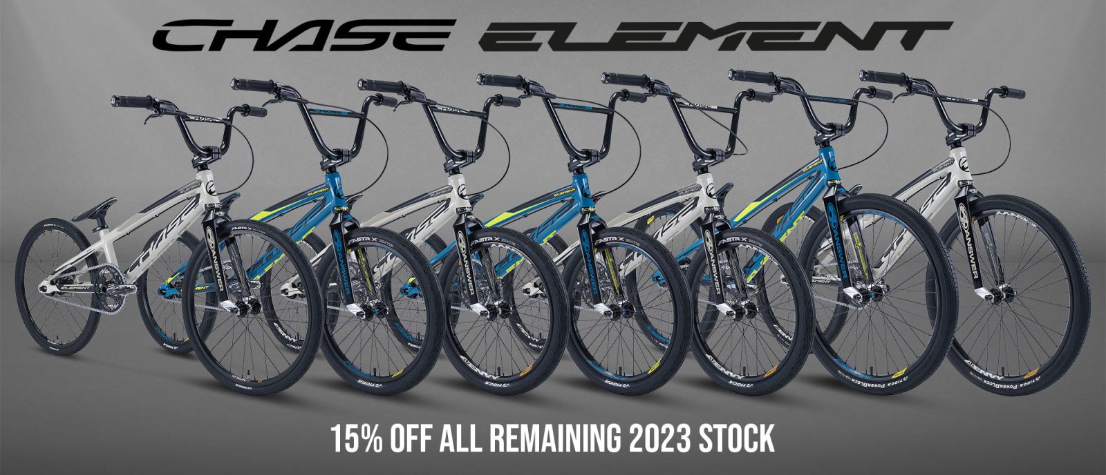 Chase Elements - 15% off all remaining 2023 stock
