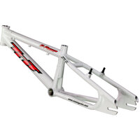 TNT C-Four Pro XL BMX Race Frame Alloy 21.25" (White-Red)