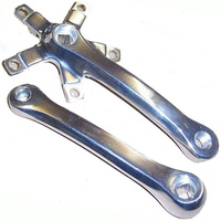Dotek Alloy 3pce Crank Set 5 Bolt 110 pcd (Polished)