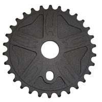 Tuf-Neck Ind.Lite CNC 7mm Chainring 30T 1/8" Black (.105gms)