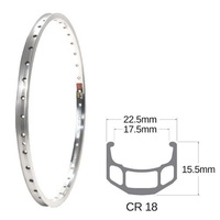 Sun CR-18 24 x 1 3/8" 36H (541mm) Polished