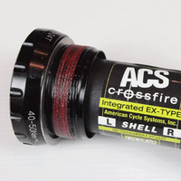 ACS Crossfire External BB 68/73 (Black)