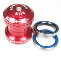 ACS Crossfire 1" Alloy Headset Sealed Bearing (Red)