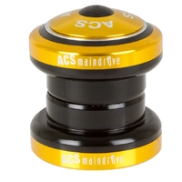 ACS Maindrive 1-1/8" Steel Headset Sealed Mech. Bearing (Gold)