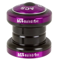 ACS Maindrive 1-1/8" Steel Headset Sealed Mech. Bearing (Purple)