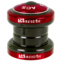 ACS Maindrive 1-1/8" Steel Headset Sealed Mech. Bearing (Red)