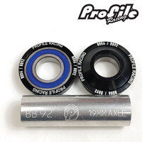 Profile BB92 Bottom Bracket Suit 19mm (Black)