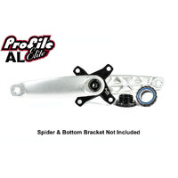 Profile Elite AL Crank Set 175mm (Silver)