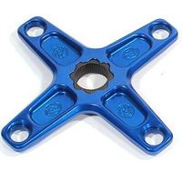 Profile Spider 4 Bolt 104bcd 22mm Spline Drive (Blue)