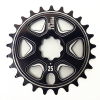 Profile Sabre Sprocket 1/8" X 25T (Black)