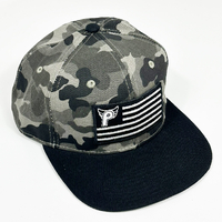Profile Nation Snap Back Cap (Camo/Black)