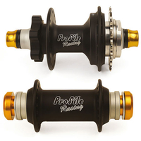 Profile Elite BMX Front 15-20 & Rear Disc Hub Set (Limited-F1)