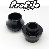 Profile Hub Volcano Washers pair 15mm (Black)