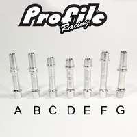 Profile Hub Axle 10mm Alloy (Rear Mini) Stud