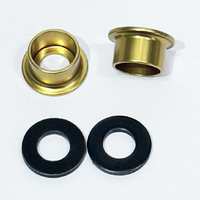 Profile Alloy Hub Top Hat with Steel Washer (Gold) Pair