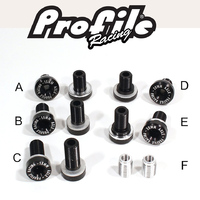 Profile Elite Hub 15-20mm Bolt & Adapters (Pair)