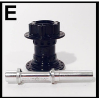 Profile MTB Classic Rear Axle Multi Speed (Studs or Q/R) E