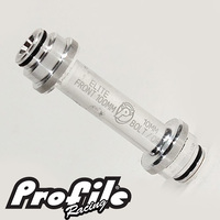 Profile MTB Elite Front Axle 100mm (Bolt-up or Q/R)