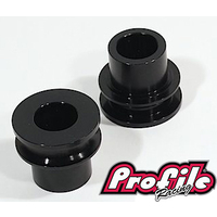 Profile MTB Front 'Boost' Cone Spacer Kit (A) (Black)