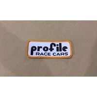 Profile Race Car Sew on Patch