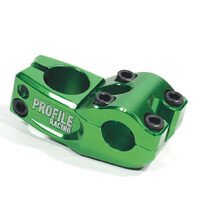 Profile Racing Push 'Mulville' Top-Load BMX Stem 48mm reach (Green)