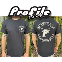 Profile Tee Black-White (Rocker)