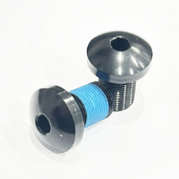 BMX-MTB 20mm Through Axle Bolts (Black)