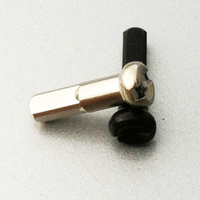 Spoke Nipples Brass14g 16mm Long (Silver) each