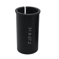 Alloy Seat Post Shim 27.2mm -31.6mm (Black)