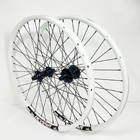 Disc BMX Wheel Set 24 x 1.75" Profile-Alienation (White-Black)