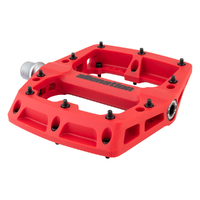 ALIENATION Foothold 9/16 Sealed Platform Pedals (Red)