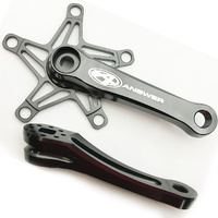 ANSWER Alumilite Mini Cranks 120mm Black