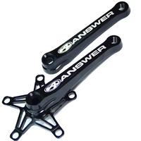 ANSWER Alumilite Mini Cranks 145mm Black