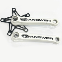 ANSWER Alumilite Mini Cranks 145mm White (Used)