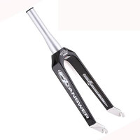 ANSWER BMX Dagger Carbon Fork PRO 20" 10mm (Gloss Black) Tapered