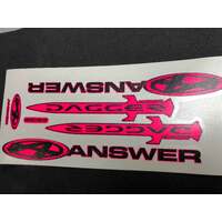 ANSWER Dagger Fork Leg Sticker 20-24 Mini (Flo Pink)