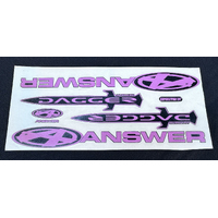 ANSWER Dagger Fork Leg Sticker 20 Expert-Pro (Pink)