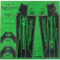 ANSWER Dagger Fork Sticker Wrap 24-Exp.Pro (Flo Green)