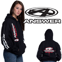 ANSWER Unisex Adult Hoodie (Black)