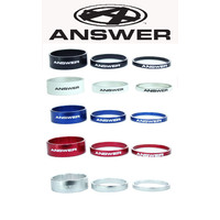 ANSWER Headset Spacer Kit to suit 1.1/8" Forks (Alloy or Carbon)