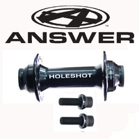 ANSWER Front 10mm Pro Hub 36H (Black)