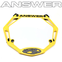 ANSWER Mini Number Plate (Yellow)