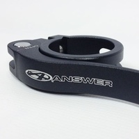 ANSWER Pro 31.8mm Q/R Seat Post Clamp (Black)