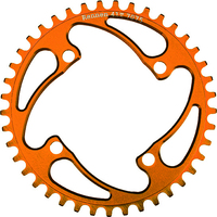 RENNEN 4 Bolt 104 Non-Threaded Chainring (Gold)