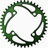 RENNEN 4 Bolt 104 Non-Threaded Chainring (Green)