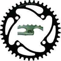 RENNEN 4 Bolt 104-bcd Chainring (Threaded)