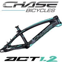 CHASE ACT 1.2 Carbon Frame Pro-XXL 21.50"TT (Black/Teal)