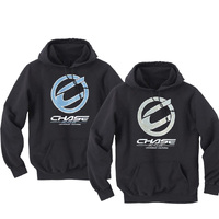 CHASE Round Icon Hoodie Black/Sand (Small)